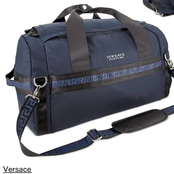 Versace duffle bag backpack/ travel/ Weekender gym bag - Main Image
